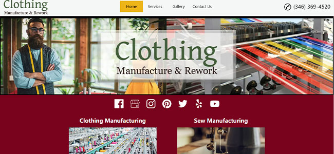 Clothing Manufacture & Rework
