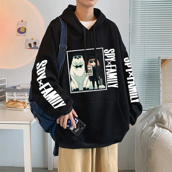 custom anime hoodies for men