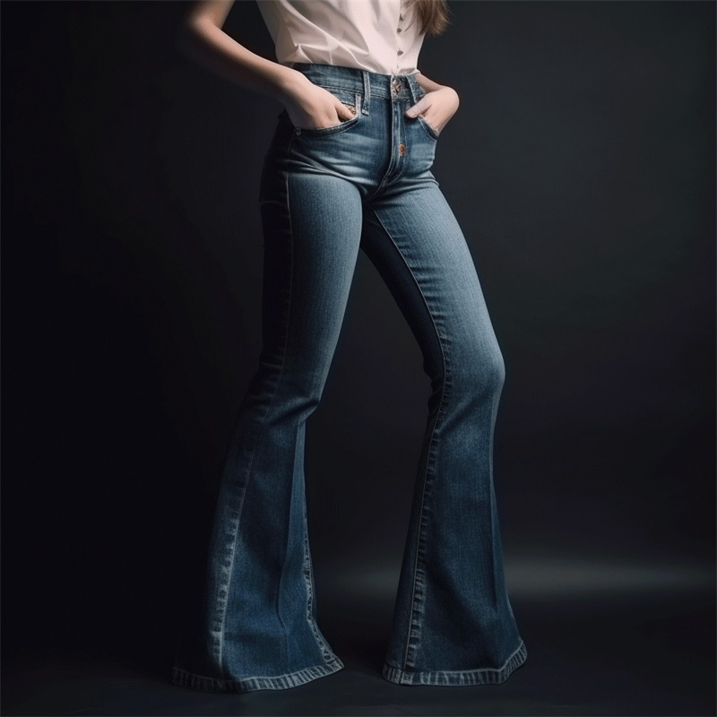 denim flare jeans (3)