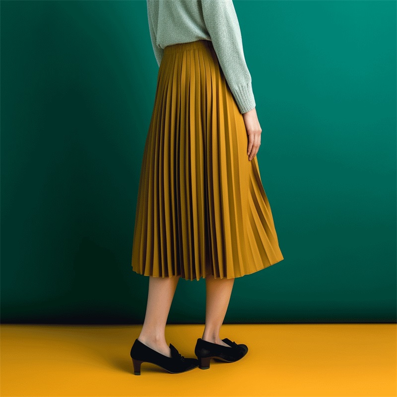 pleated skirt (4)