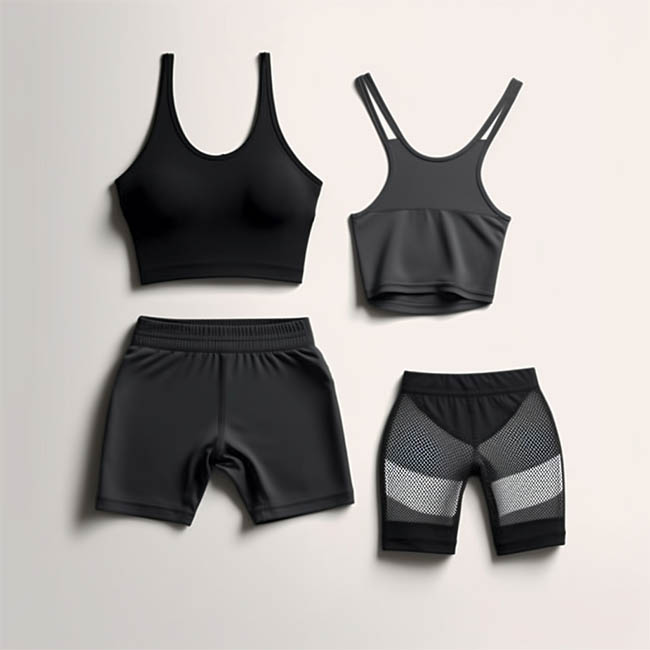 sportswear from fitness clothing manufacturer